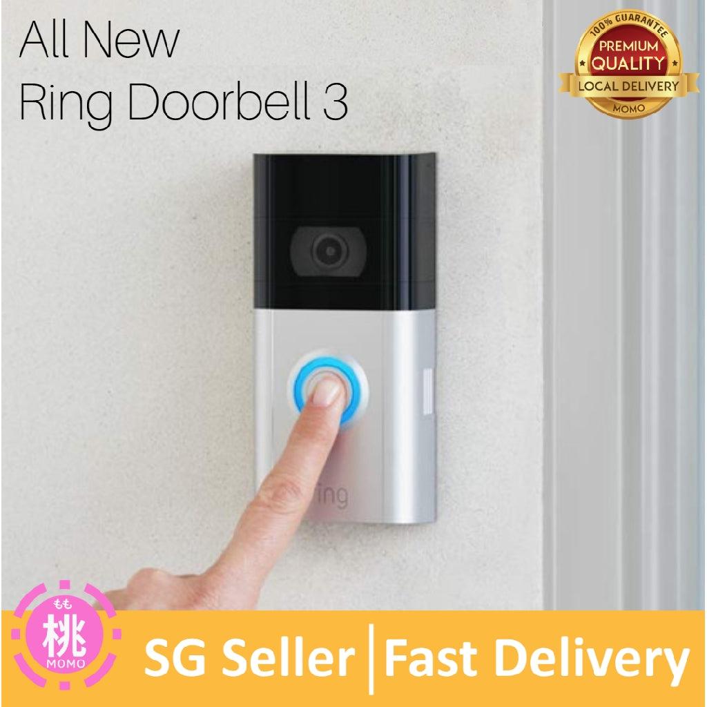 Ring Video Doorbell 3, Security Door Viewer ( Bundle Options Available ) - Momo Gadgets