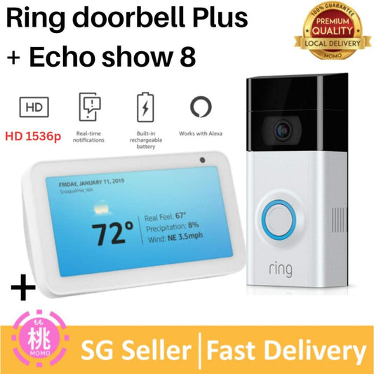 Ring Video Doorbell Plus / Ring Doorbell 4 - Momo Gadgets