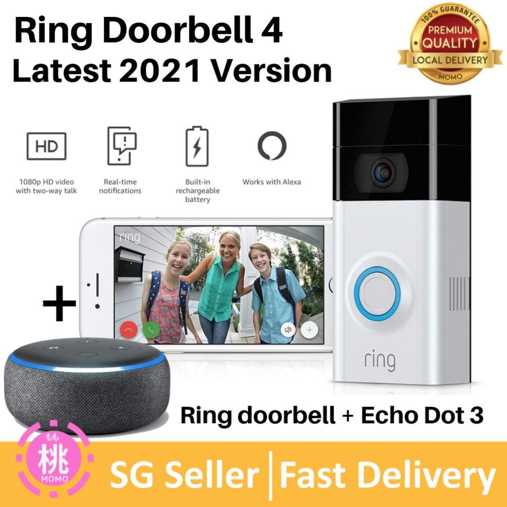 Ring Cameras Ring Doorbell With Echo Dot Ring Ring Video Doorbell