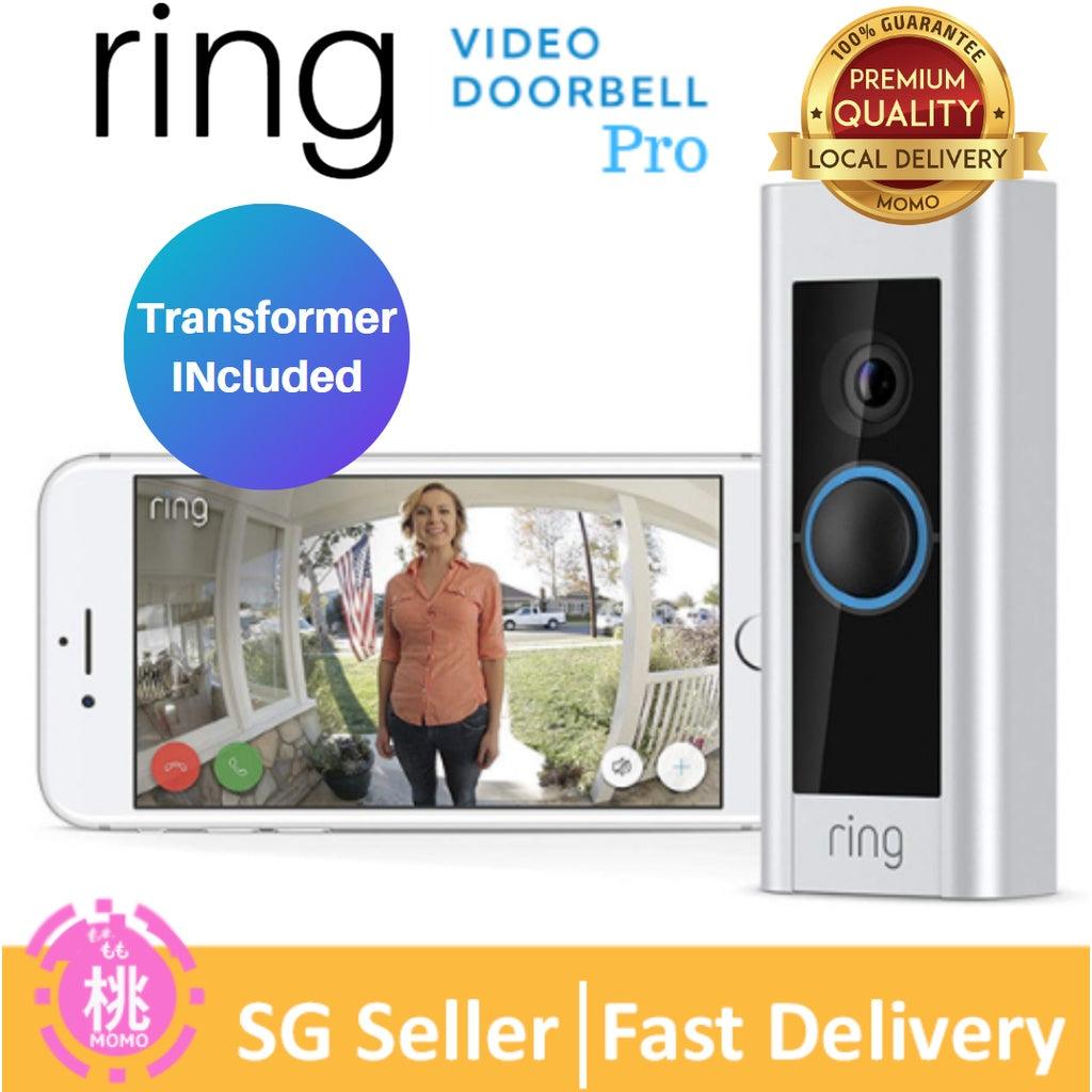 Ring Video Doorbell Pro 2 or Doorbell pro 1 with HD Video,Transformer included, Motion Activated Alerts - Momo Gadgets