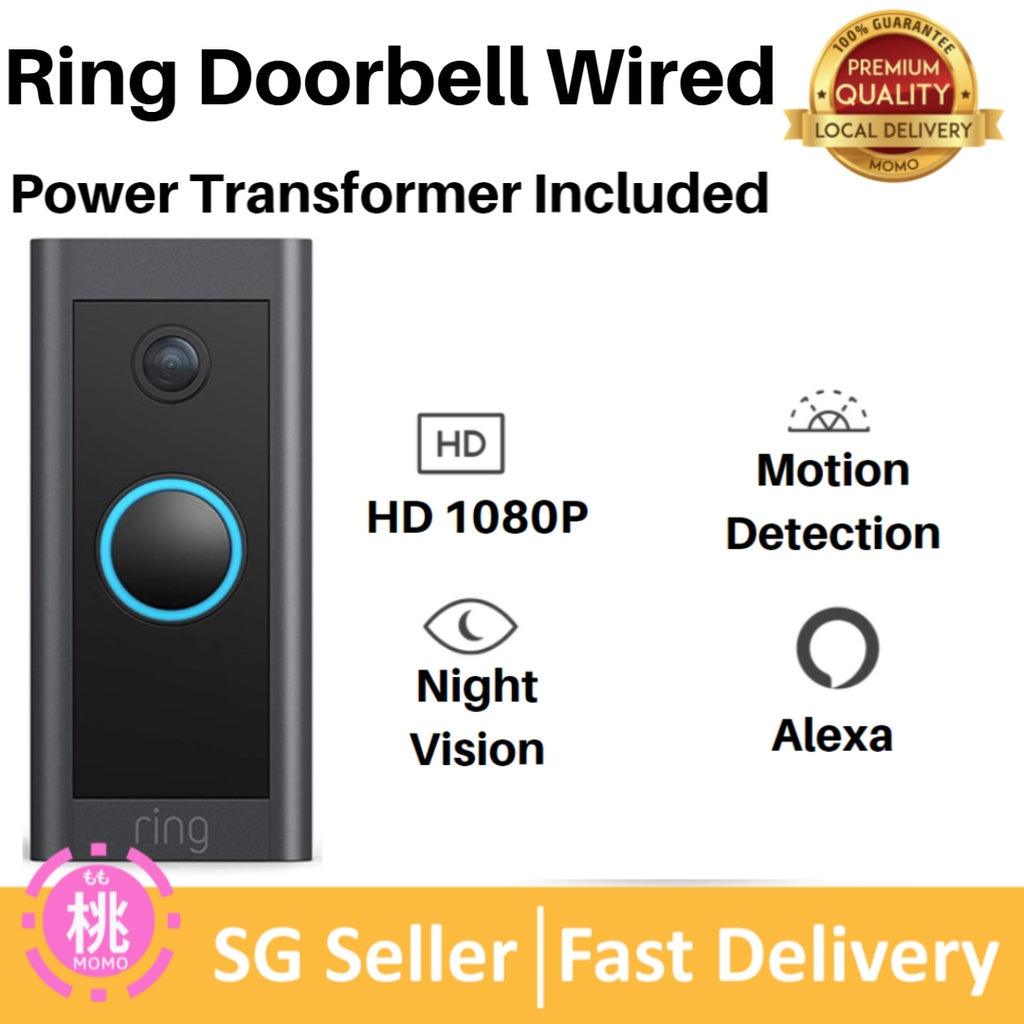 Ring Video Doorbell Wired 2021/2020 ( Transformer Included ) - Momo Gadgets