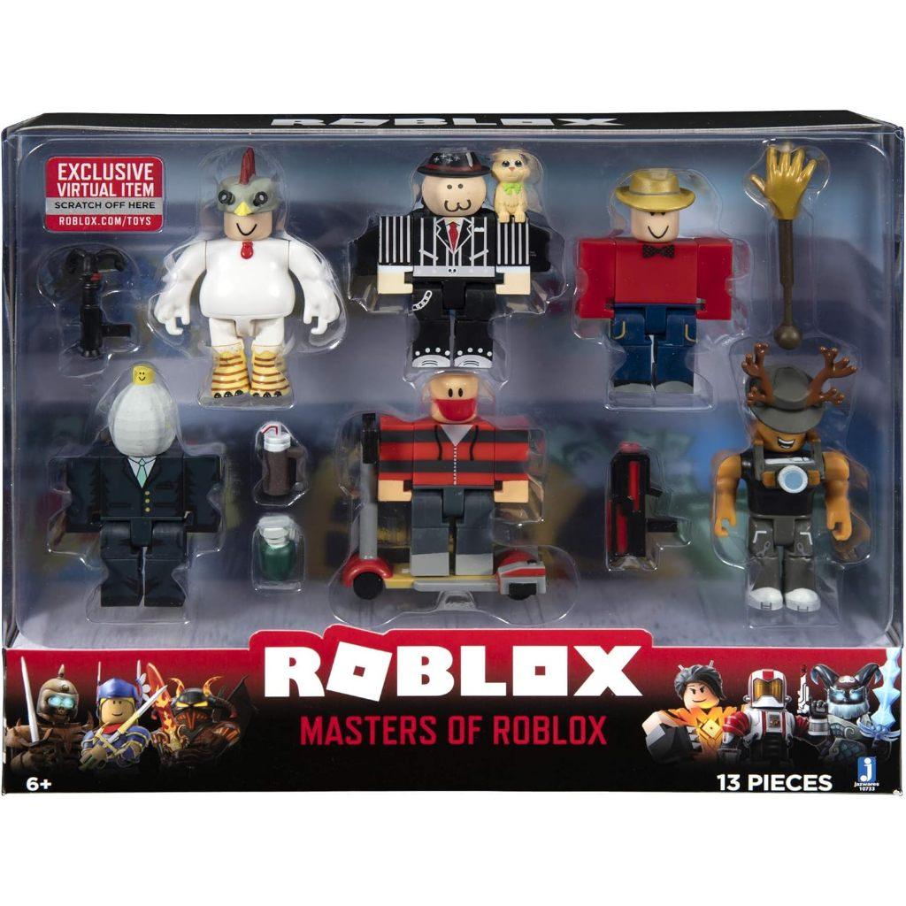 Roblox Action Collection - Champions / Apocalypse Rising 2 / Masters Six Figure Pack [Includes Exclusive Virtual Item] - Momo Gadgets