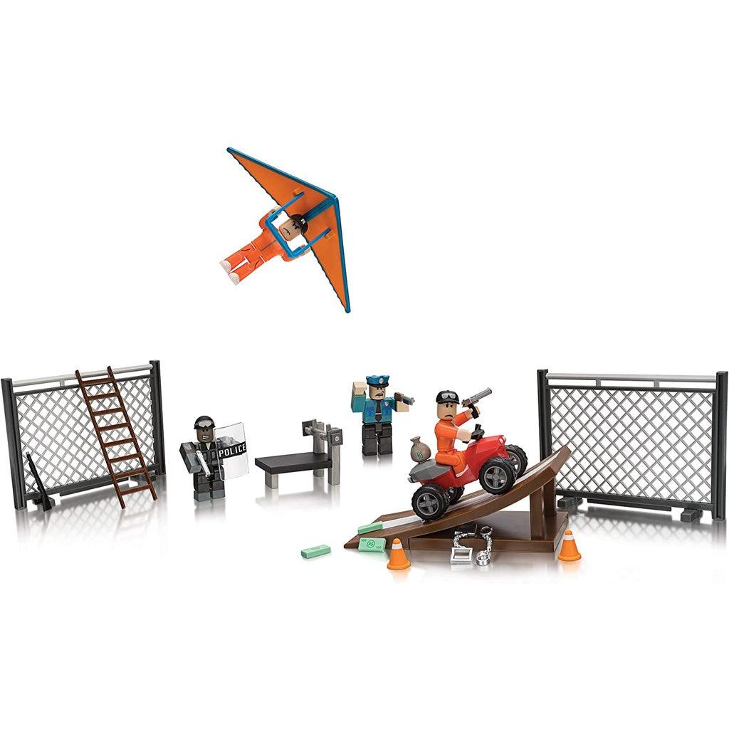 Roblox Action Collection - Jailbreak: Great Escape Playset [Includes Exclusive Virtual Item] - Momo Gadgets