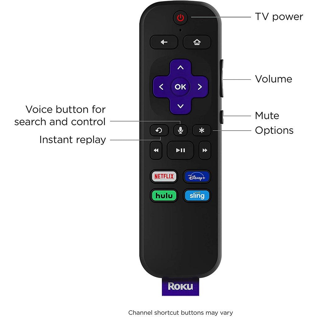 Roku Streambar 4K/HD/HDR Streaming Media Player & Premium Audio, All In One, Includes Roku Voice Remote - Momo Gadgets