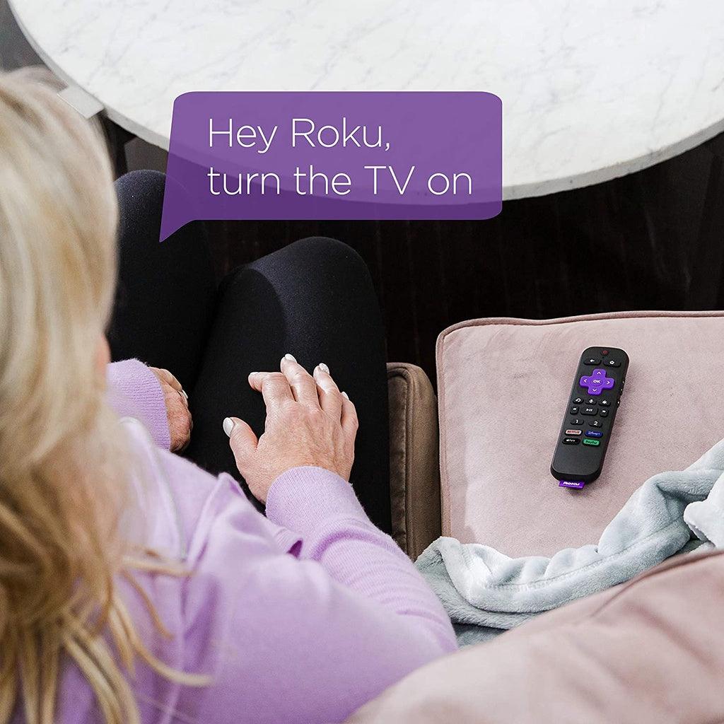 Roku Voice Remote Pro Rechargeable voice remote with TV controls, private listening, hands-free - Momo Gadgets