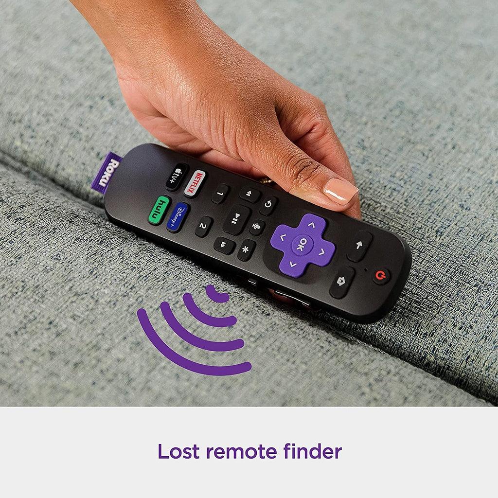 Roku Voice Remote Pro Rechargeable voice remote with TV controls, private listening, hands-free - Momo Gadgets