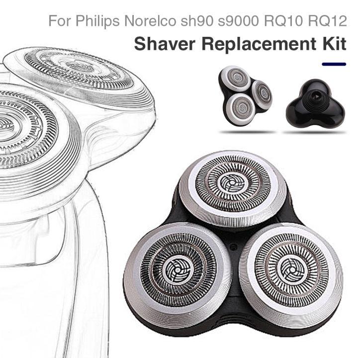 RRazor Blade Shaver Replacement blade for Philips Norelco SH90 / SH70 Philips Replacement Head Frustration free package - Momo Gadgets