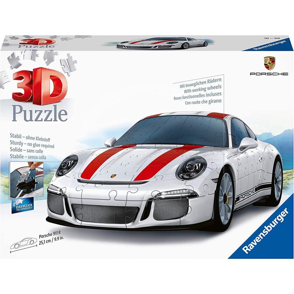 Ravensburger Porsche 911 R 108 Piece 3D Jigsaw Puzzle for Kids and Adults ( 12528 )