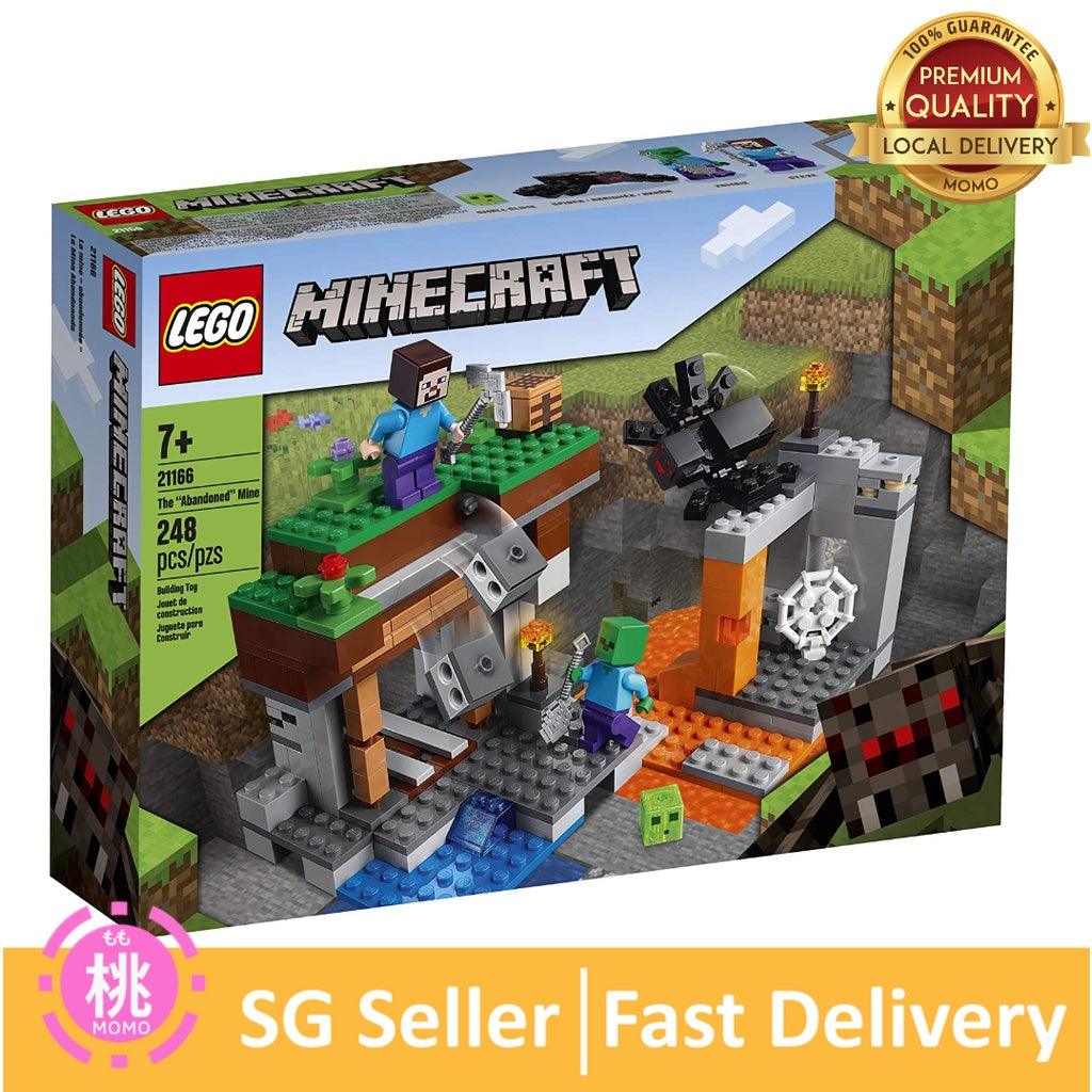 LEGO Minecraft The Abandoned Mine 21166 Building Toy Set for Kids, Boys, and Girls Ages 7+ (248 Pieces)