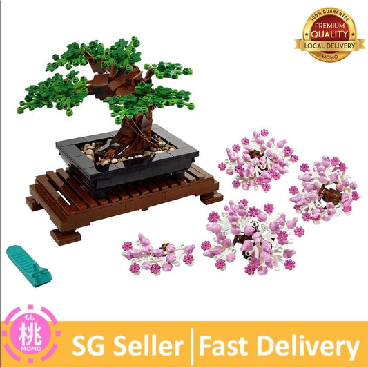 LEGO Icons Bonsai Tree 10281 Building Set for Adults (878 Pieces)