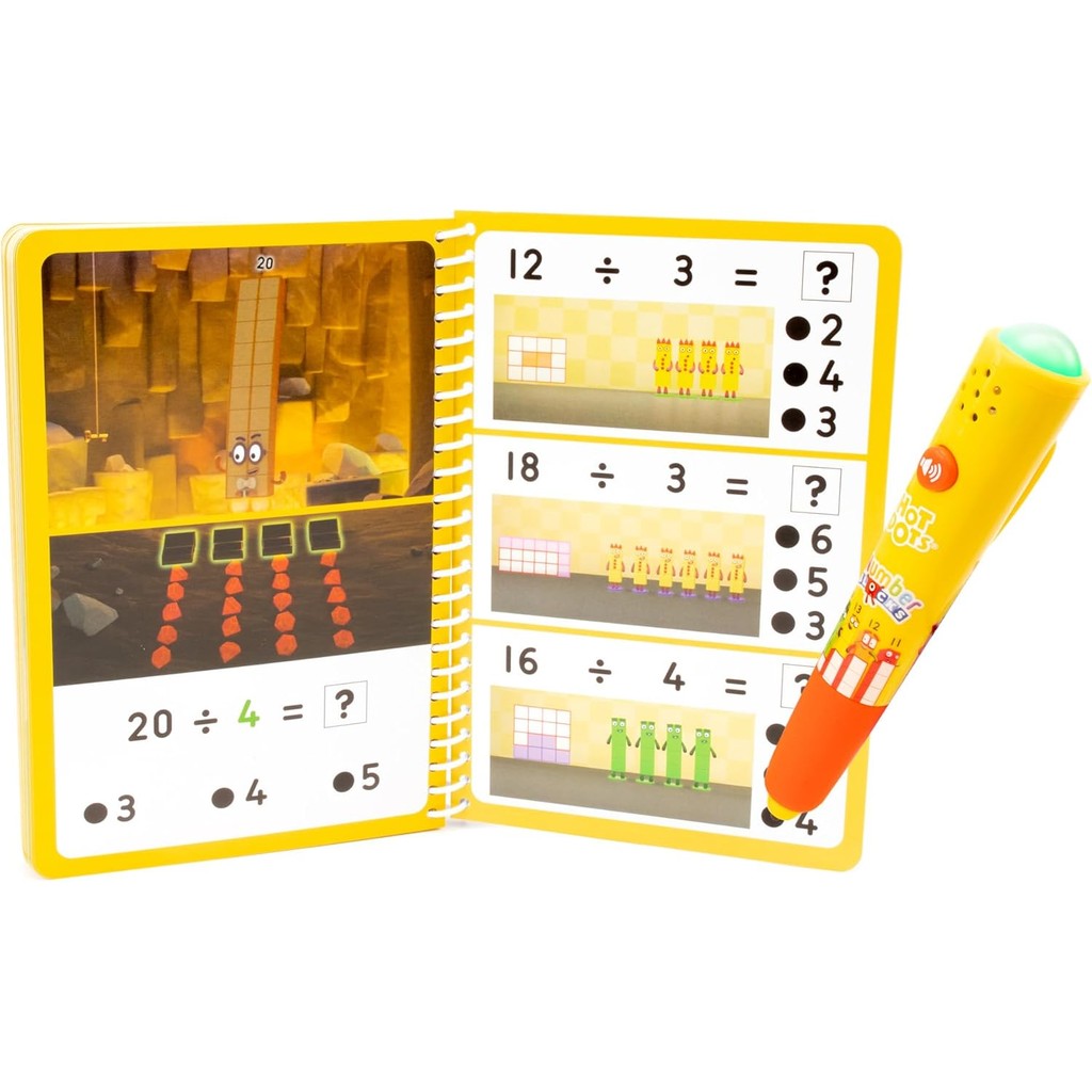 Educational Insights Hot Dots Numberblocks Workbook Numbers 11-20 with Interactive Pen-Learning Activities for Ages 5+
