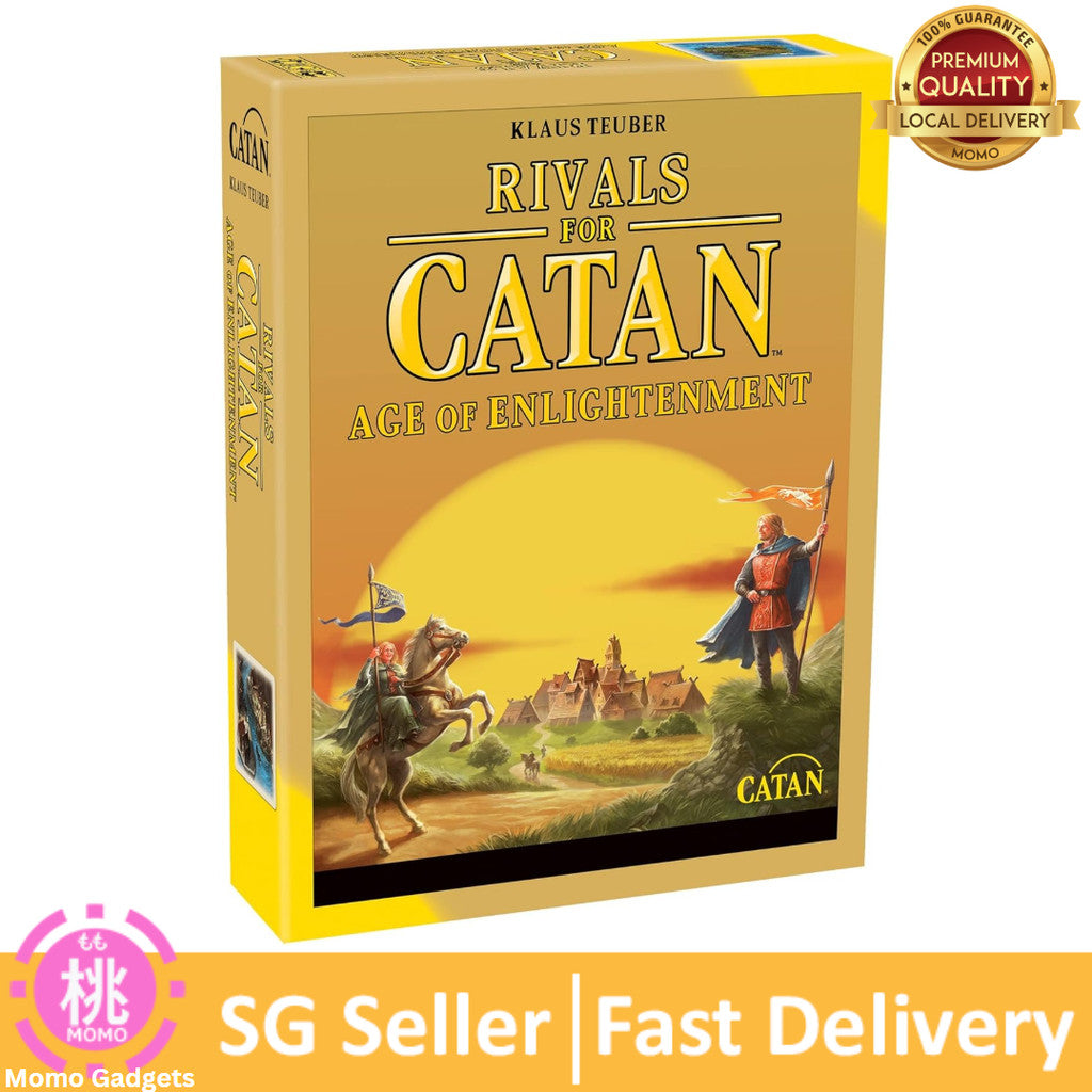 Rivals for CATAN Age of Enlightenment Card Game EXPANSION - Chart New Territories!