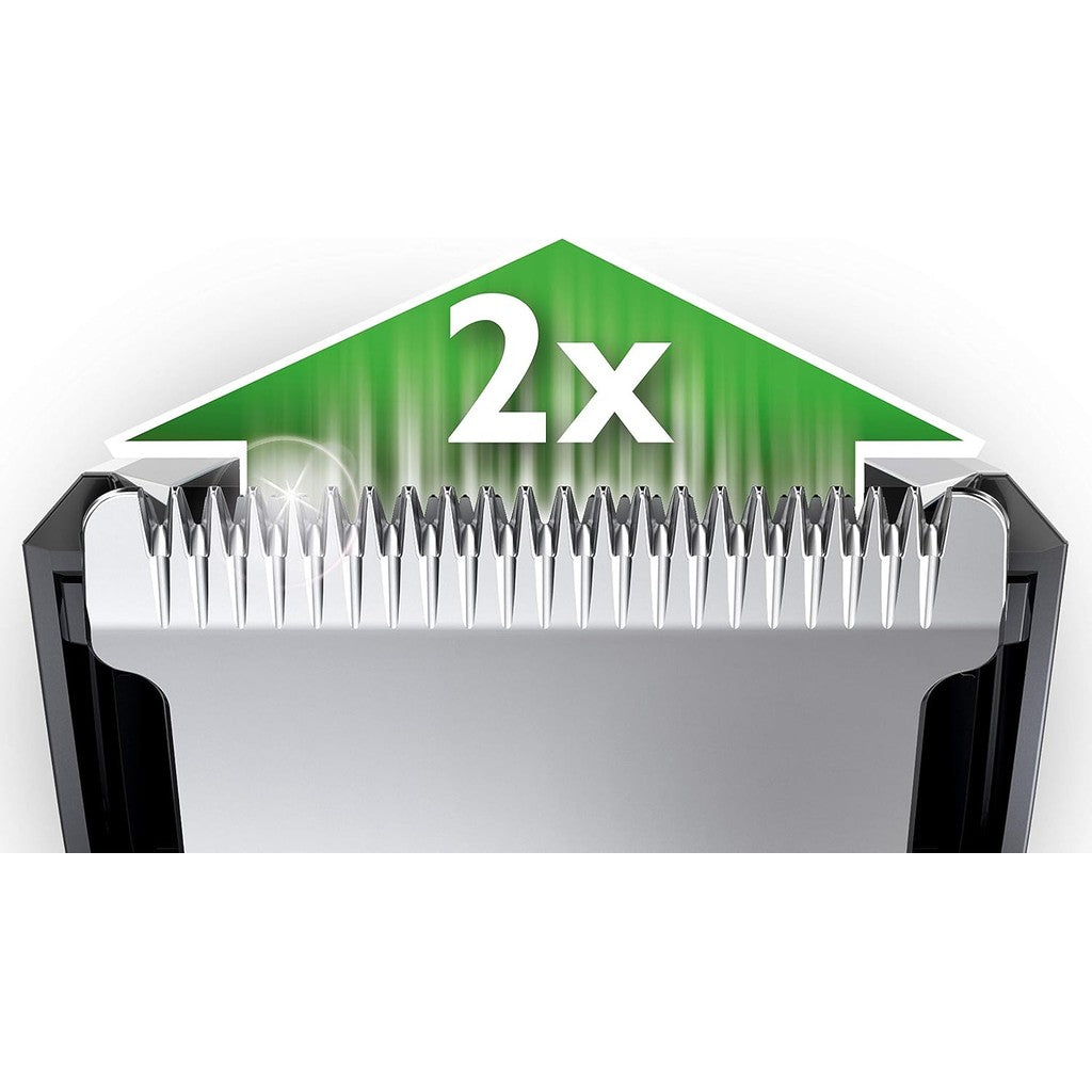 Philips HC5440 Titanium Blades 24 length settings 90 mins cordless use / 1h charge hair clipper beard and case - Razor