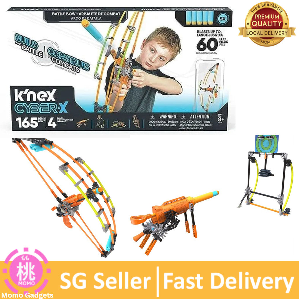 K'NEX Cyber X Build And Battle Construis Cambats, for 8-15 years