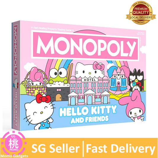 Monopoly: Hello Kitty and Friends, Buy, Sell, Trade Buildings from The Animated Series