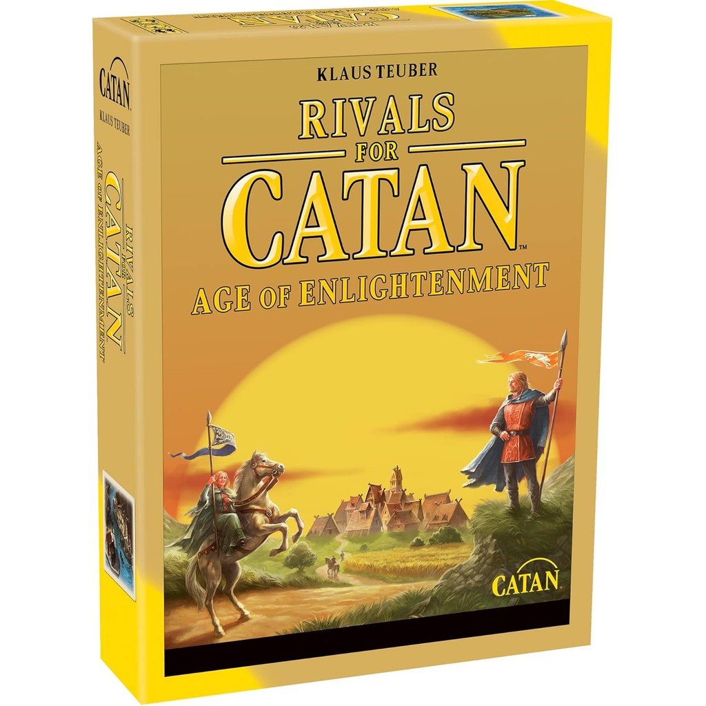 Rivals for CATAN Age of Enlightenment Card Game EXPANSION - Chart New Territories!