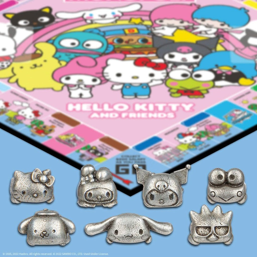 Monopoly: Hello Kitty and Friends, Buy, Sell, Trade Buildings from The Animated Series