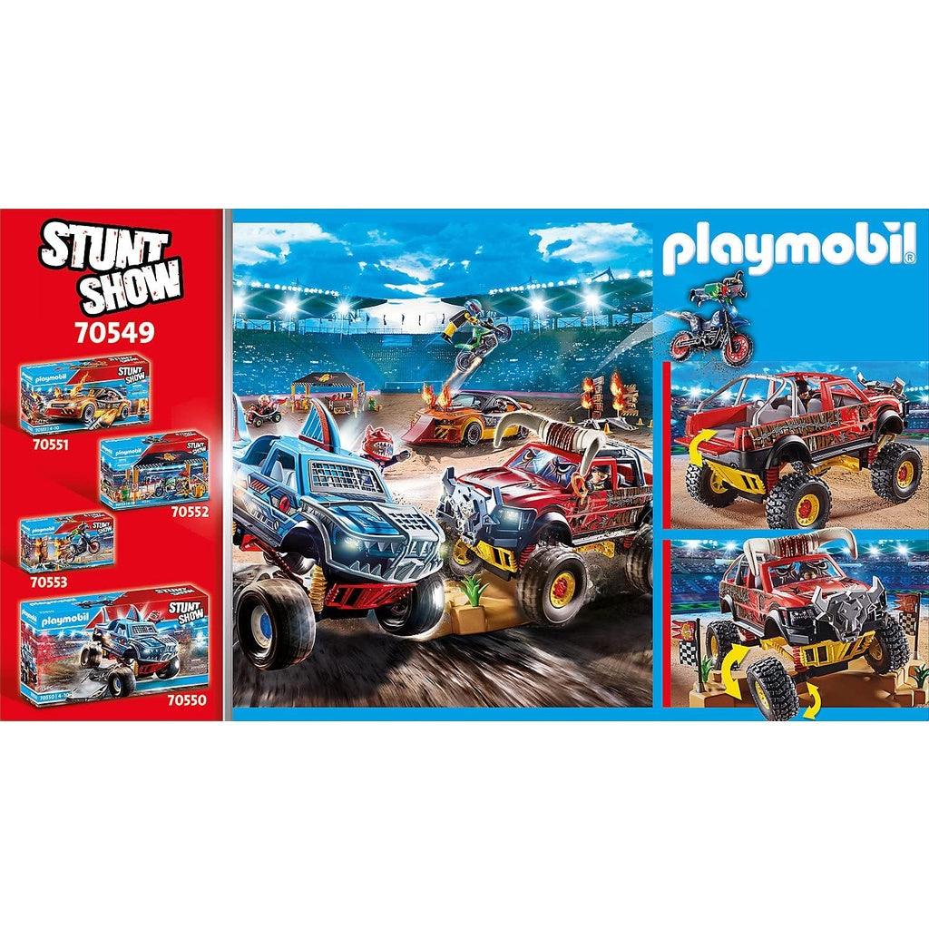 Playmobil Stunt Show Bull Monster Truck (70549) - Momo Gadgets