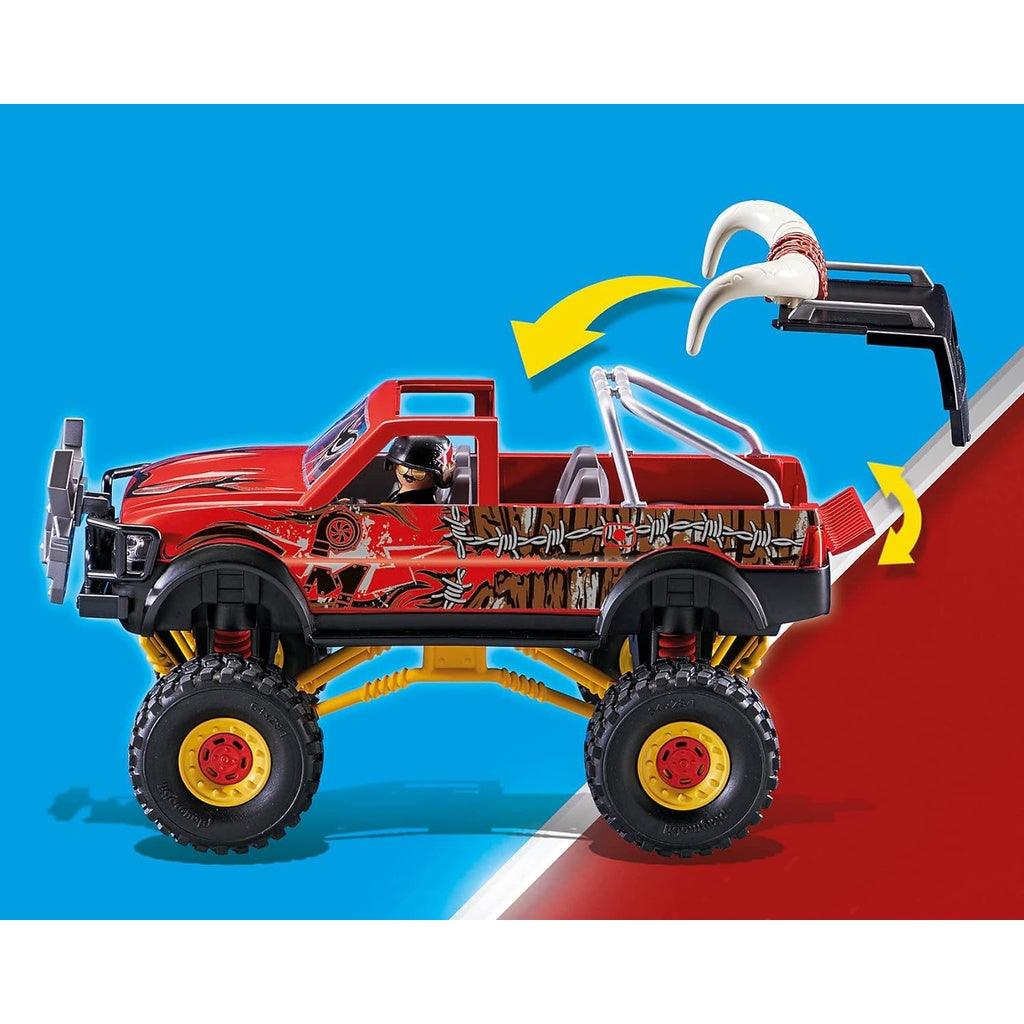 Playmobil Stunt Show Bull Monster Truck (70549) - Momo Gadgets