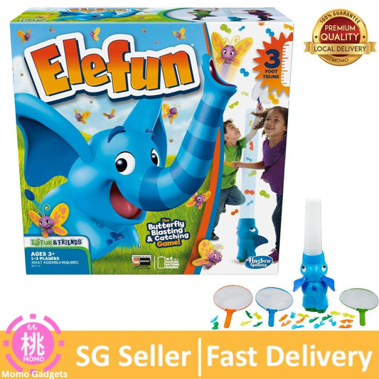 Hasbro Gaming Elefun and Friends Elefun Preschool Game With Butterflies and Music - Momo Gadgets
