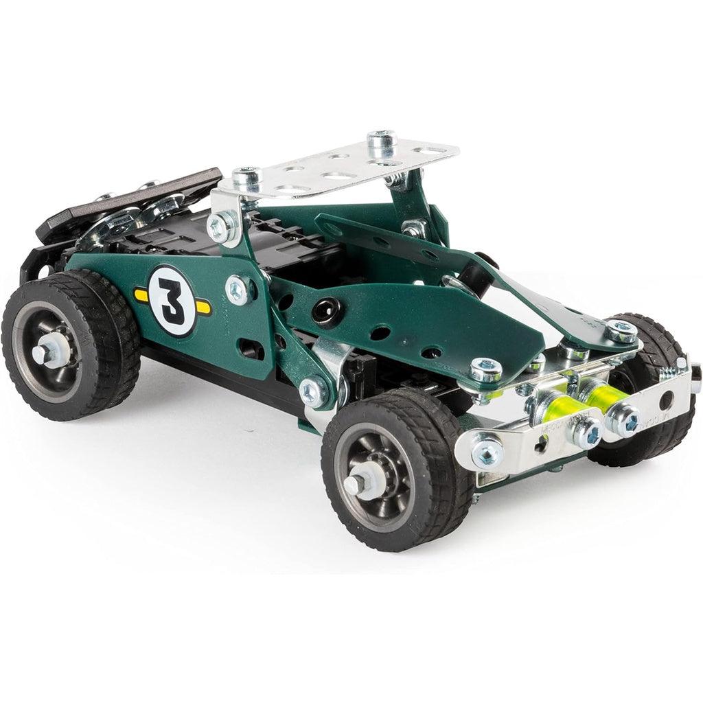 Meccano by Erector 5 in 1 Roadster Pull Back Car Building Kit （18202）