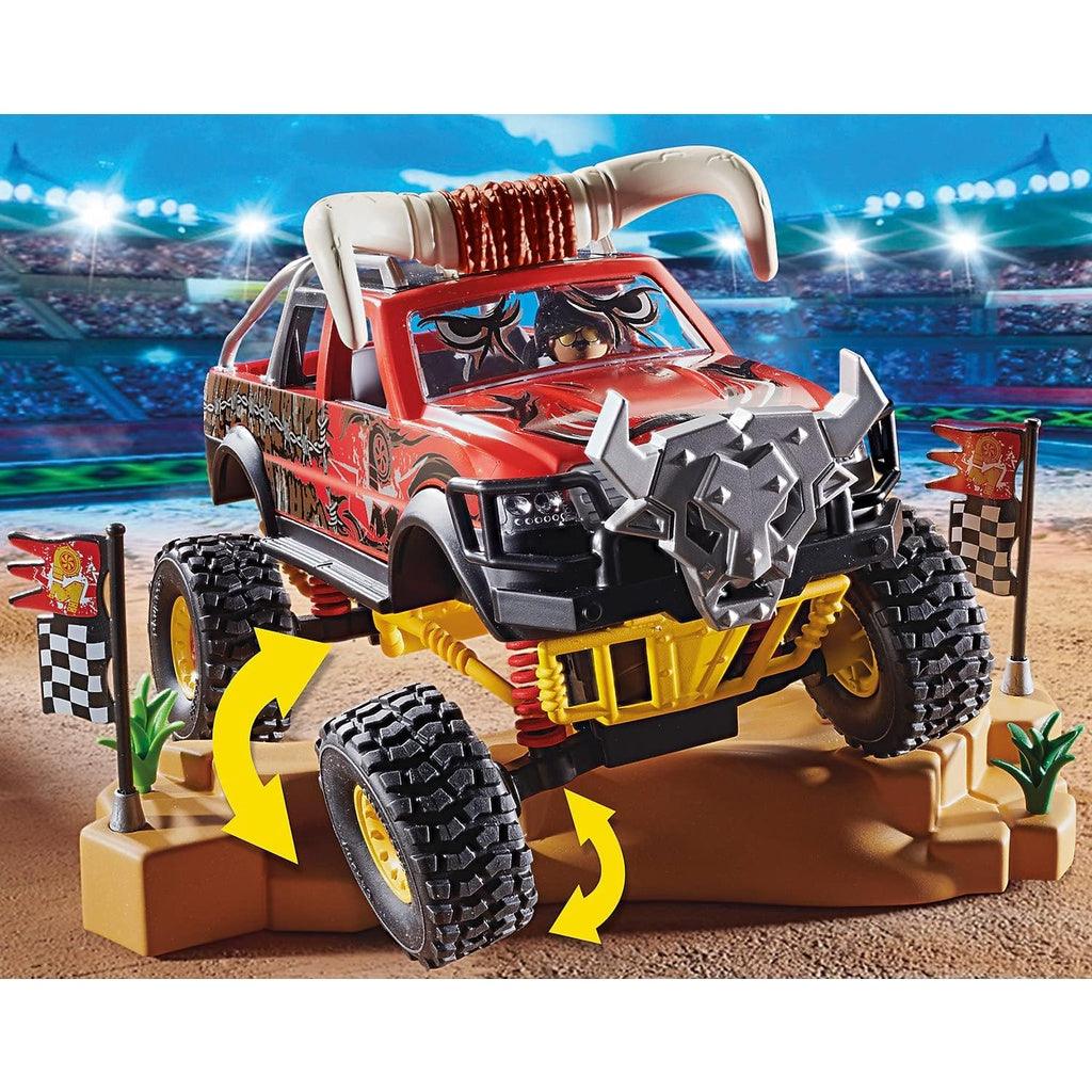 Playmobil Stunt Show Bull Monster Truck (70549) - Momo Gadgets