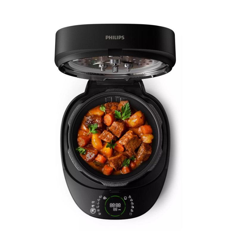 PHILIPS All-in-One 5L Pressurized Cooker Kitchen Appliances - HD2151/62, 1000W, 35 preset programmes