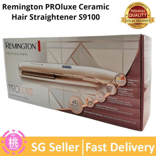 Remington PROluxe Ceramic Hair Straightener S9100