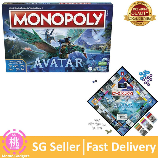 Monopoly Avatar Edition Board Game for 2-6 Players, Family Game for Ages 8 and Up. Defend Pandora Against The RDA!