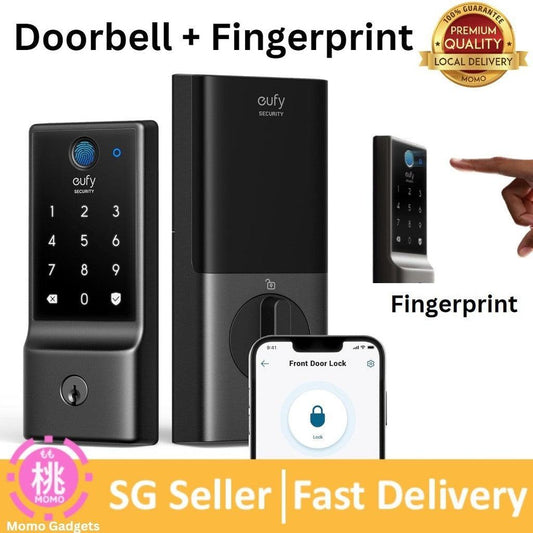 eufy Security Smart Lock C210 (E110), or C220 Keyless Entry Door Lock, Built-in WiFi Deadbolt, Smart Door Lock