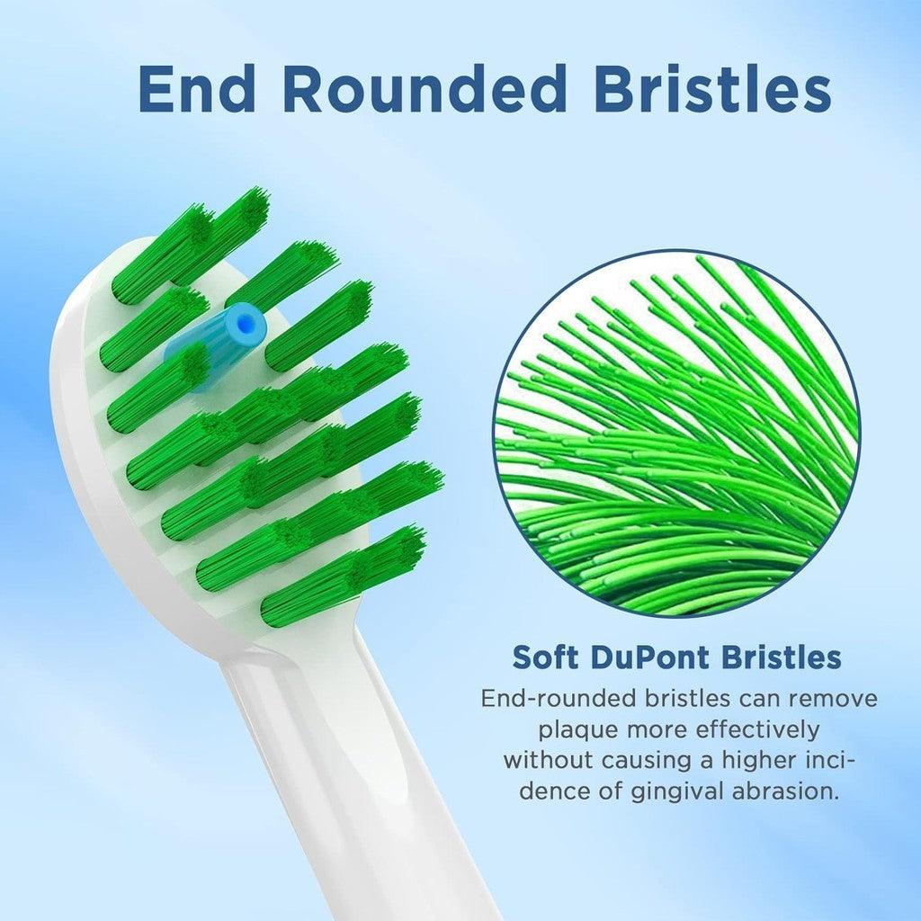 Replacement Toothbrush Heads for WaterPik Sonic Fusion (SF-01 / SF-02 / SF-03 / SF-04), 2 Count