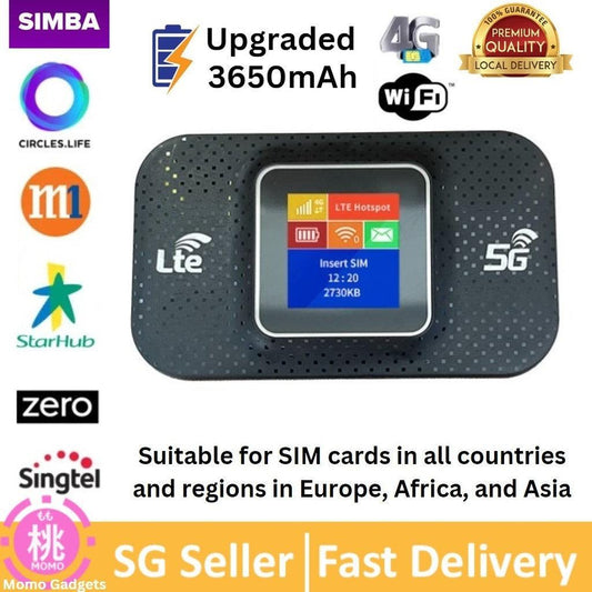 【Support Simba】150Mbps Wifi Router 4GSim Card Outdoor Wireless Mini Modem FDD/TDD Signal Amplifier Mobile Car WI-FI Mesh