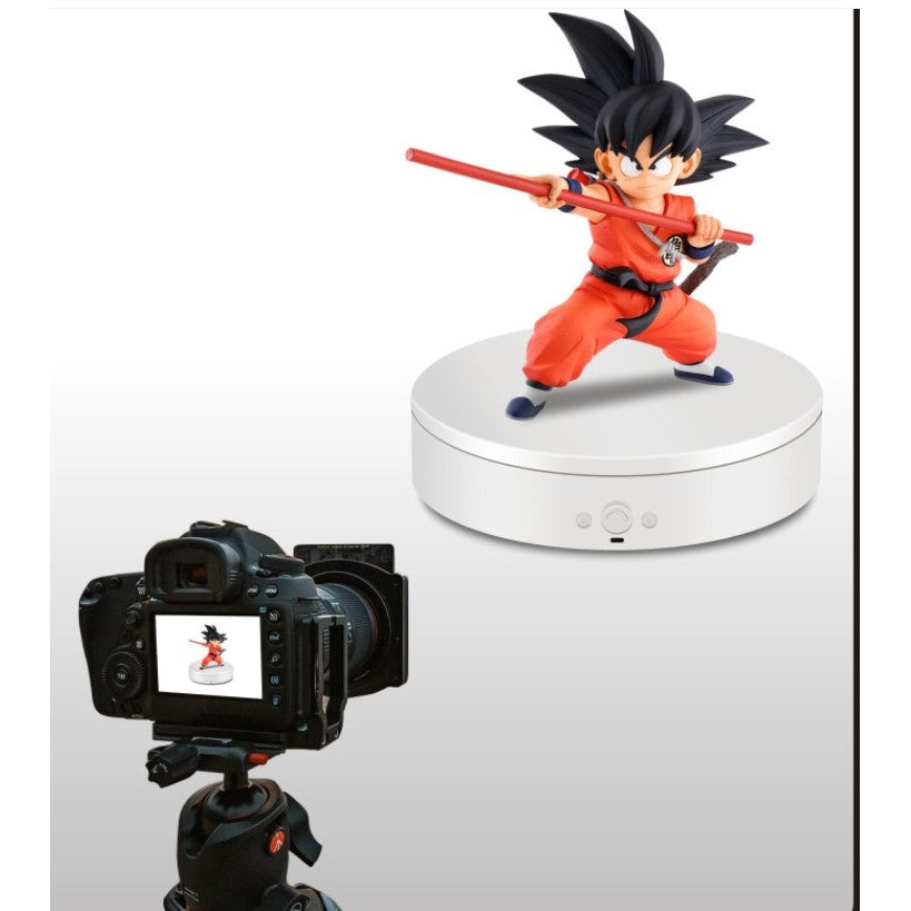 Electric Rotating Display Stand, 15cm, 360 Degree Electronic Turntable Display Stand for Photography Products Shows