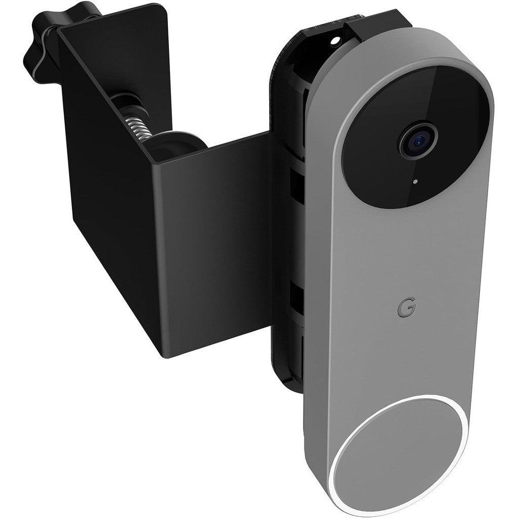 Anti-Theft Adjustable Door Mount/Wall Mount for Google Nest Doorbell (Battery)