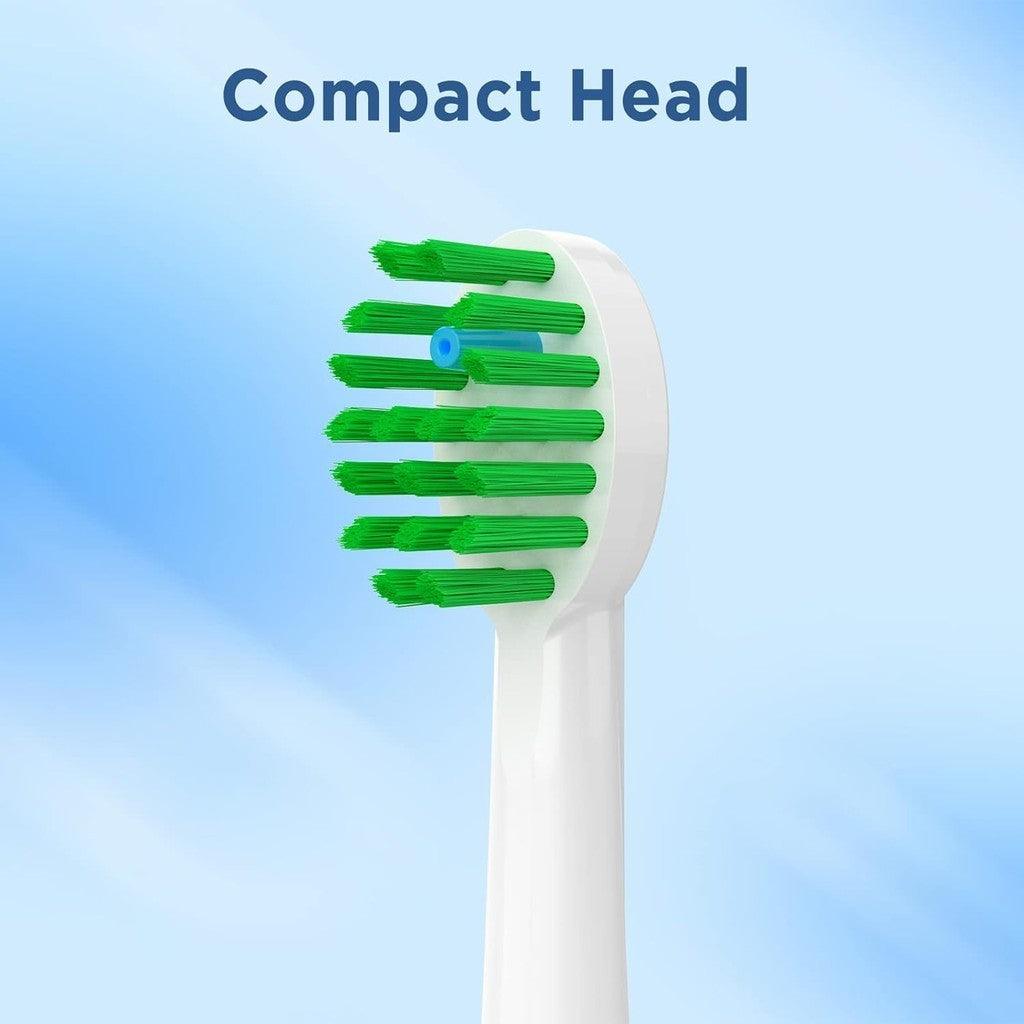 Replacement Toothbrush Heads for WaterPik Sonic Fusion (SF-01 / SF-02 / SF-03 / SF-04), 2 Count