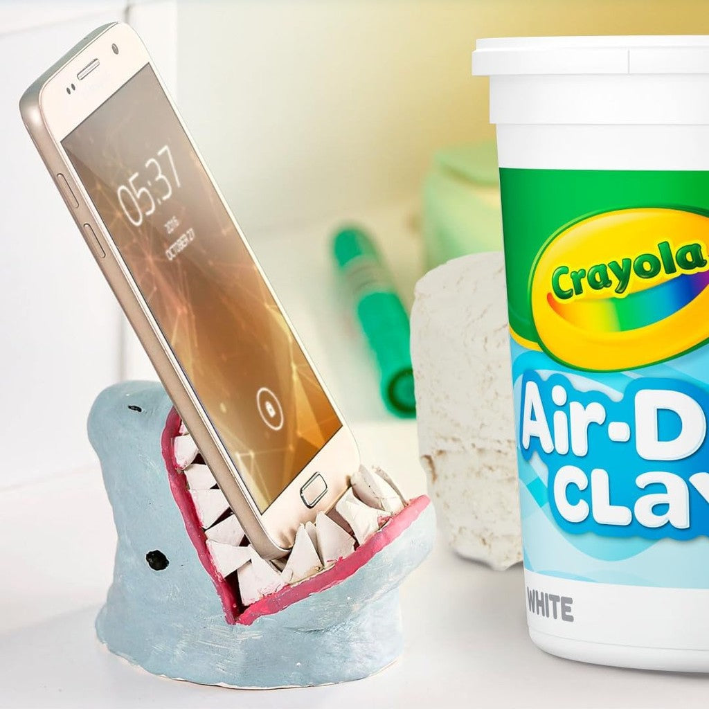 Crayola Air Dry Clay (5lbs), Natural White Modeling Clay for Kids, Sculpting Material, Bulk Craft Supplies
