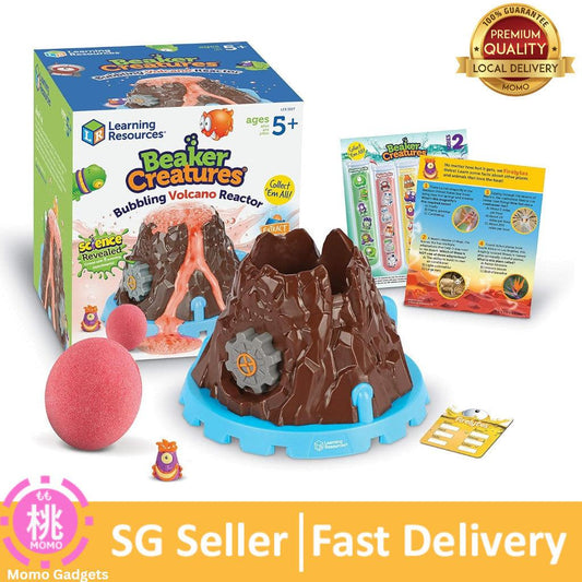 Learning Resources Beaker Creatures Bubbling Volcano Reactor - Ages 5+ Science Kits for Kids, STEM Toys for Kids