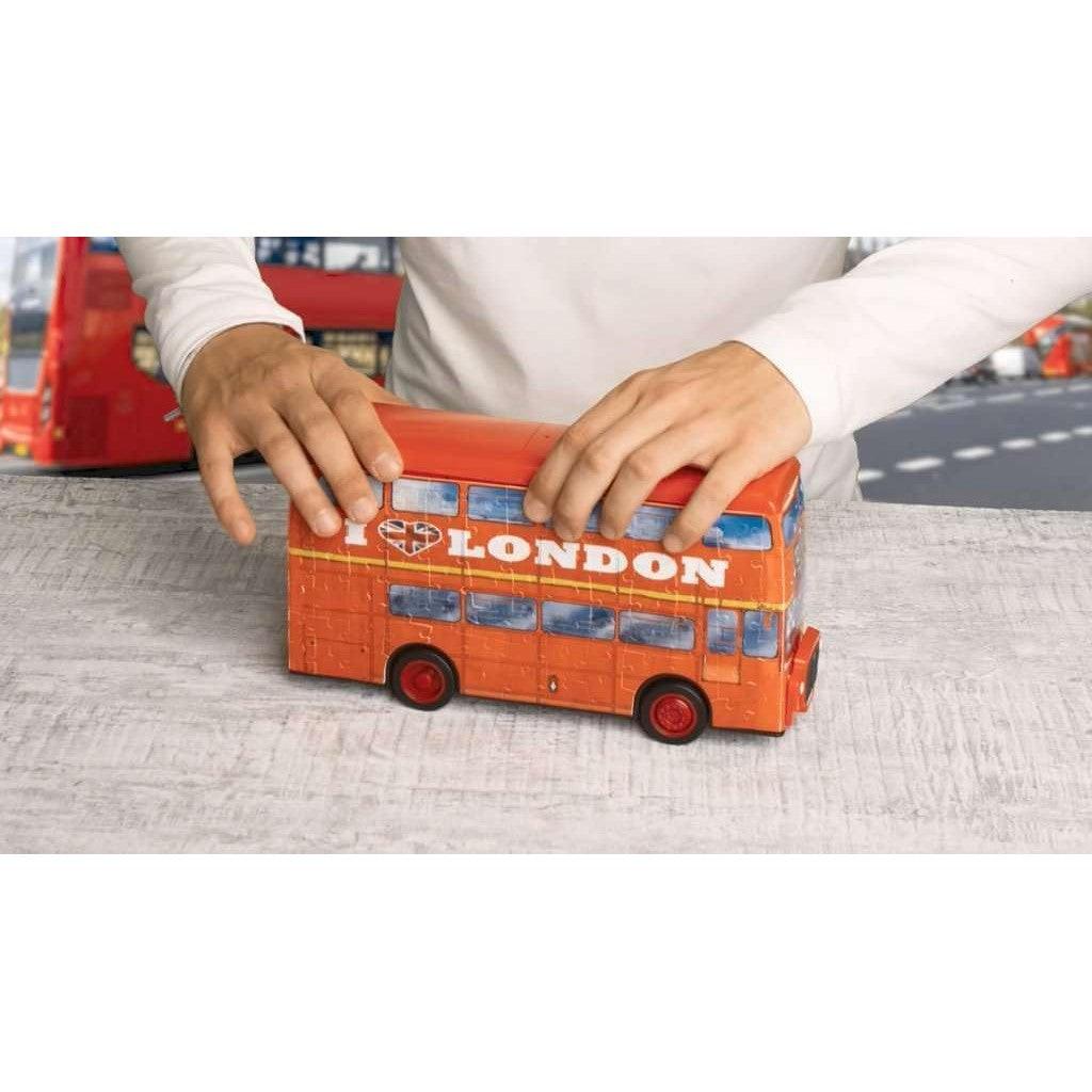 Ravensburger London Bus 216 Piece 3D Jigsaw Puzzle for Kids and Adults