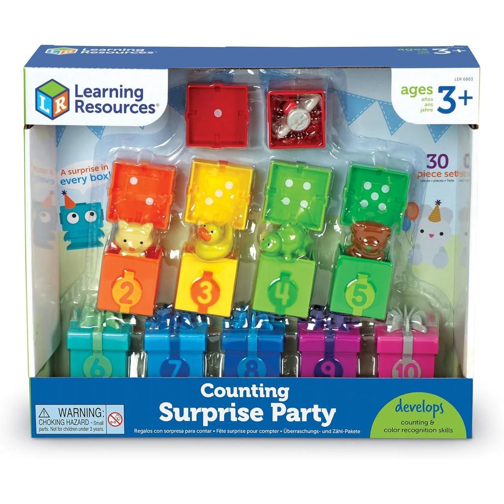 Learning Resources Counting Surprise Party, Homeschool, Fine Motor, Counting & Sorting Toy, Ages 3+