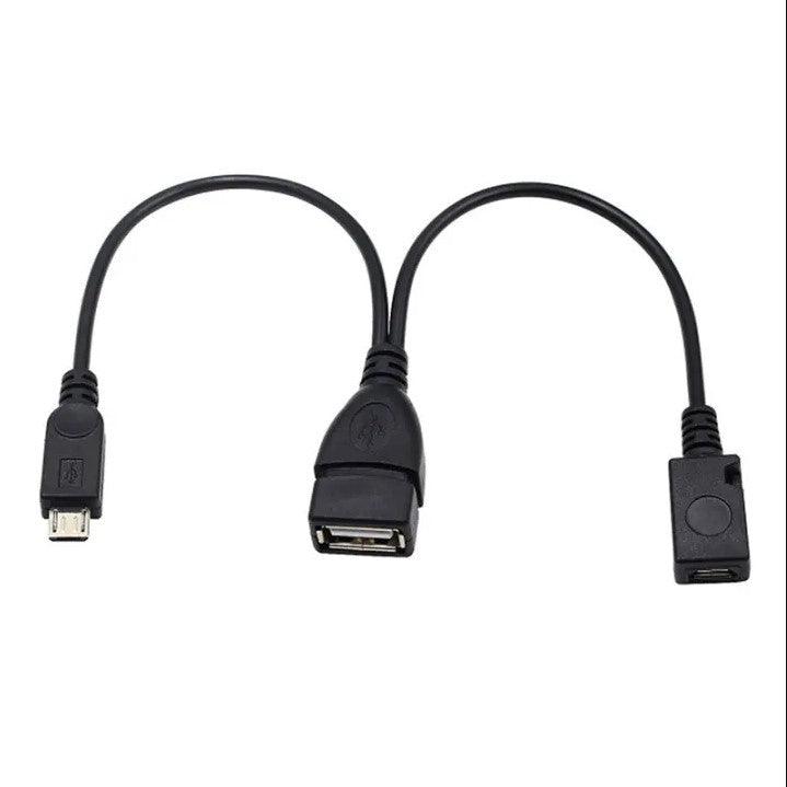 OTG Cable for Fire TV Stick 4K Lite Max Cube , option USB Ethernet Adapter with Hub to add Storage/Keyboard/Bluetooth