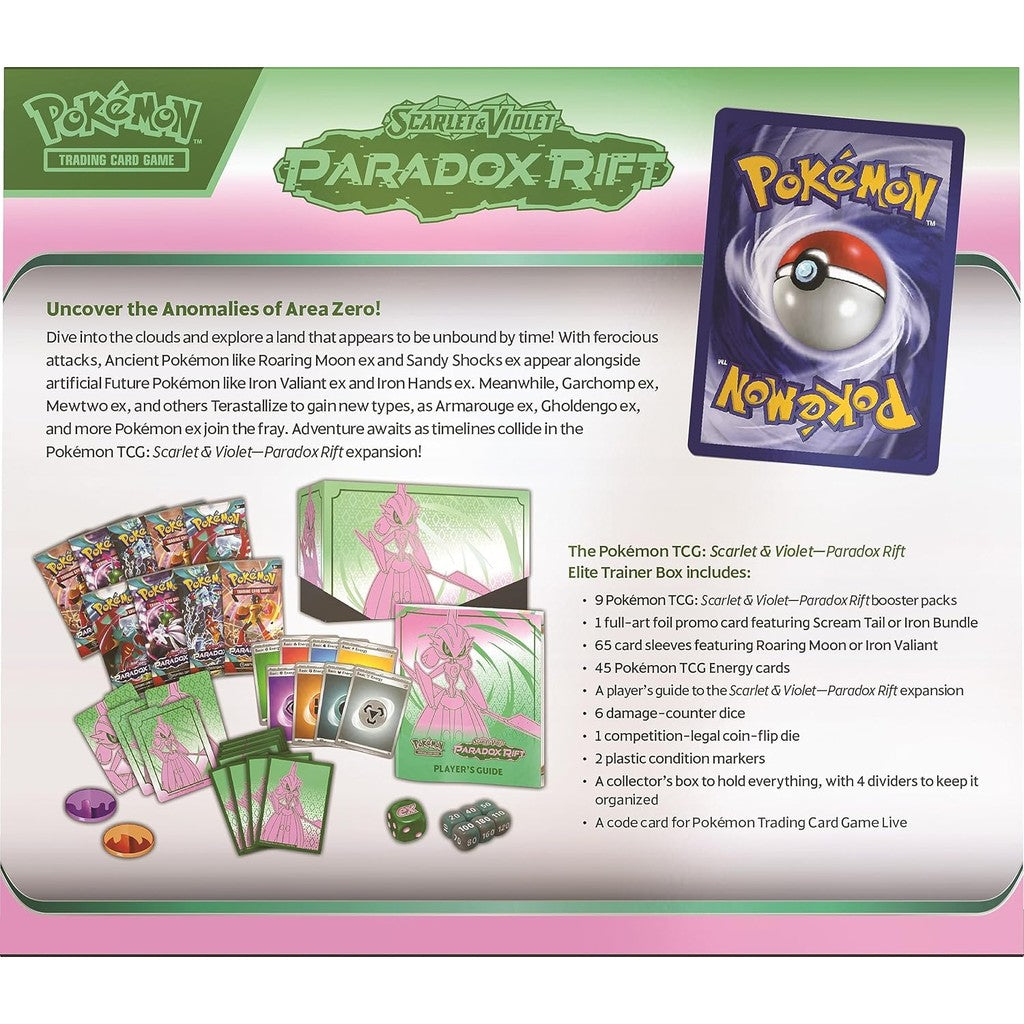 Pokemon TCG: Scarlet and Violet: Paradox RIFT: Elite Trainer Box