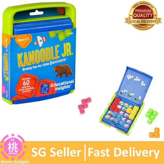 Educational Insights Kanoodle Jr. Brain Boosting Puzzle Game, Brain Teaser Game for Kids