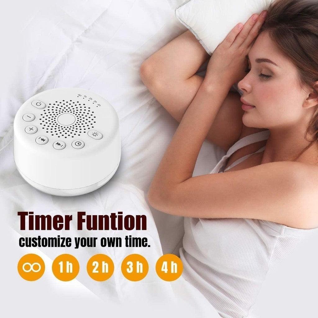Sound Machine Easysleep Noise Machine with 25 Soothing Sounds and Night Lights with Memory Function 32 Levels of Volume