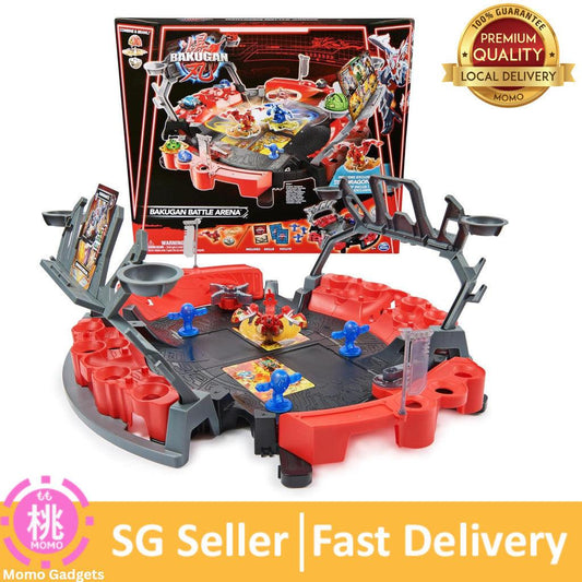 Bakugan Battle Arena with Exclusive Special Attack Dragonoid, Customizable, Spinning Action Figure and Playset