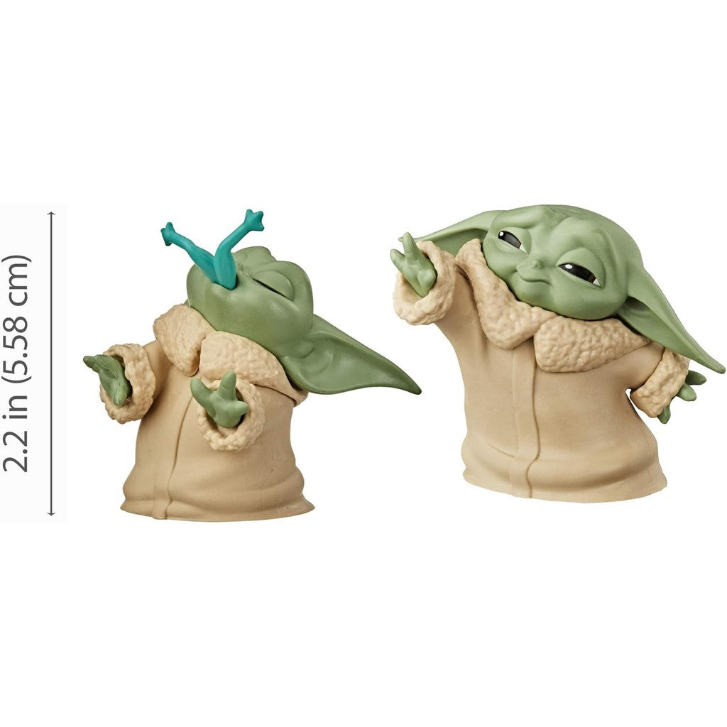 STAR WARS The Bounty Collection The Child Collectible Toys 2.2-Inch The Mandalorian “Baby Yoda” Froggy Snack