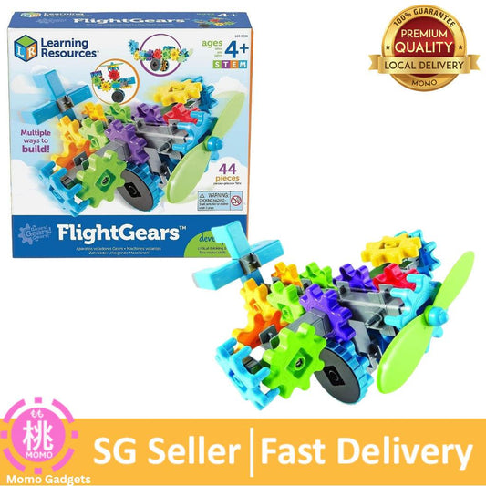 Learning Resources Gears! Flightgears, 44Piece