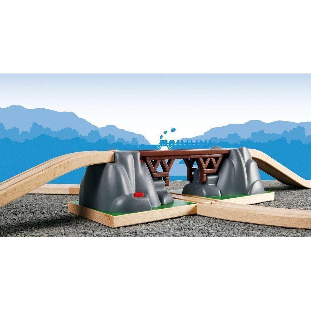 BRIO World - 33391 Collapsing Bridge - Engaging 3-Piece Toy Train Accessory | Cultivates Creative Play