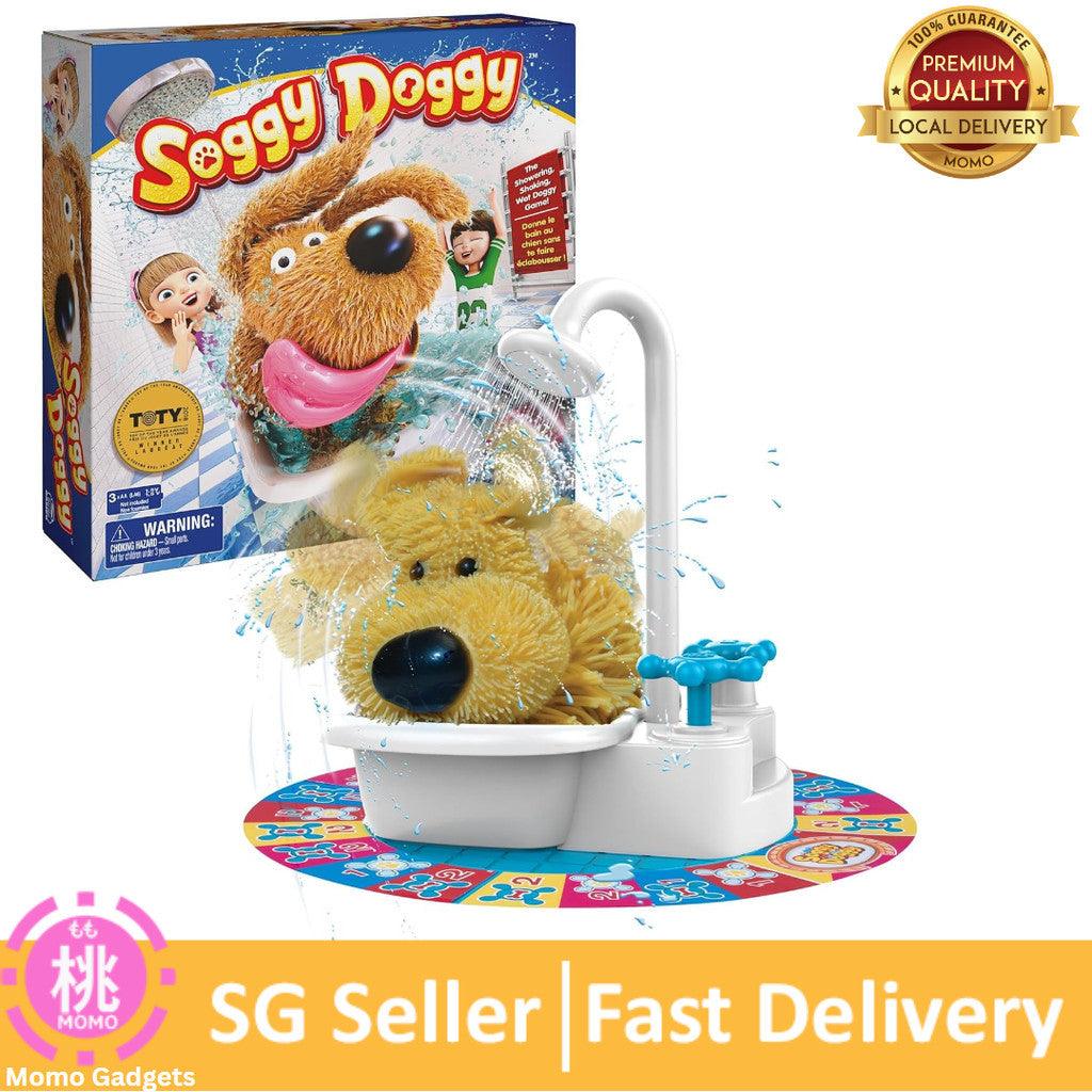 Soggy Doggy, The Showering Shaking Wet Dog Award-Winning Kids Game Board Game for Family Night Fun Games
