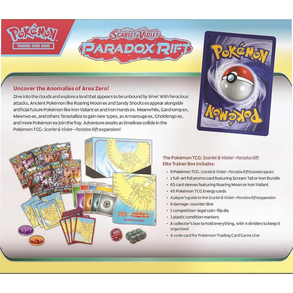 Pokemon TCG: Scarlet and Violet: Paradox RIFT: Elite Trainer Box