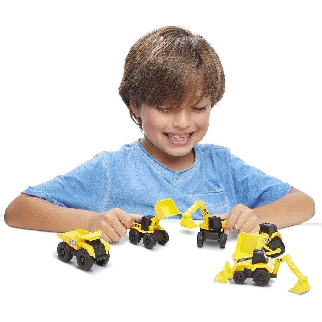 CAT Construction Toys, Little Machines 5pk Truck Toy Set